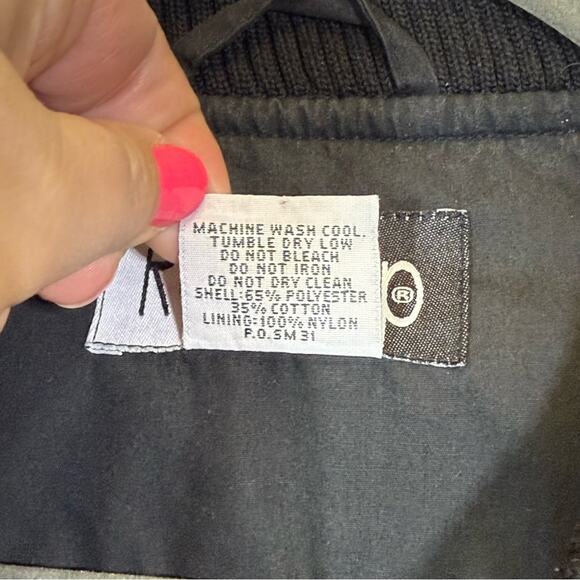 RefUmp, Bomber Jacket with Stand-Up Collar and Elasticized Cuffs. Size 2XL. - Picture 4 of 7